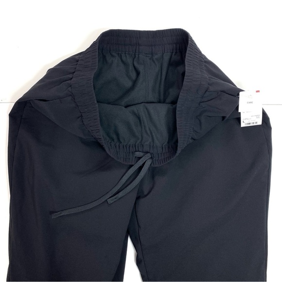 UNIQLO WindProof Extra Warm Line Pants In Black Winter Outdoor Fleece Pants Sz L - Picture 7 of 10